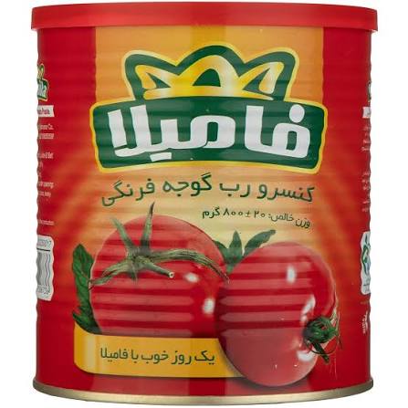 رب گوجه فامیلا و سایر برند های صادراتی ایران
